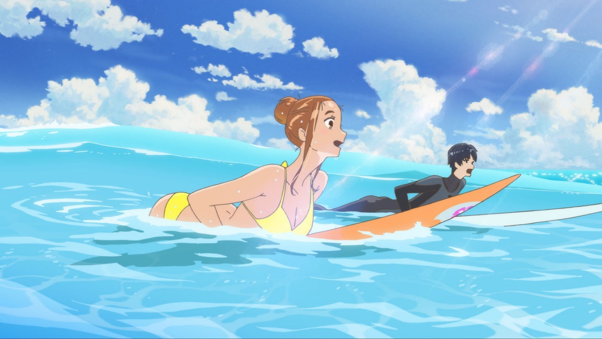 Ride Your Wave is one of the anime movies that was forgotten with time (Image via Science SARU)
